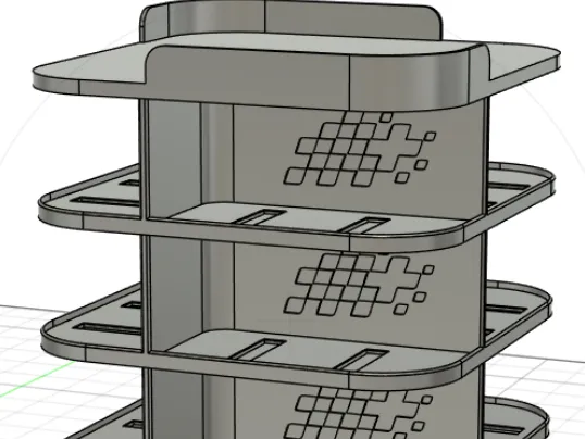 3DQubic67 HW Rotating Garage