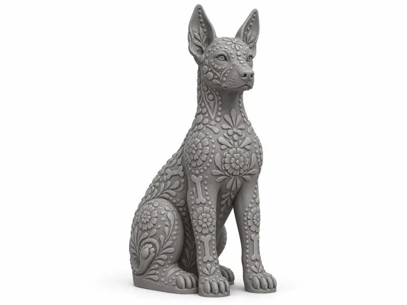 Xoloitzcuintli Guardian Dog