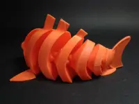 Articulated Goldfish Carp Koi-2