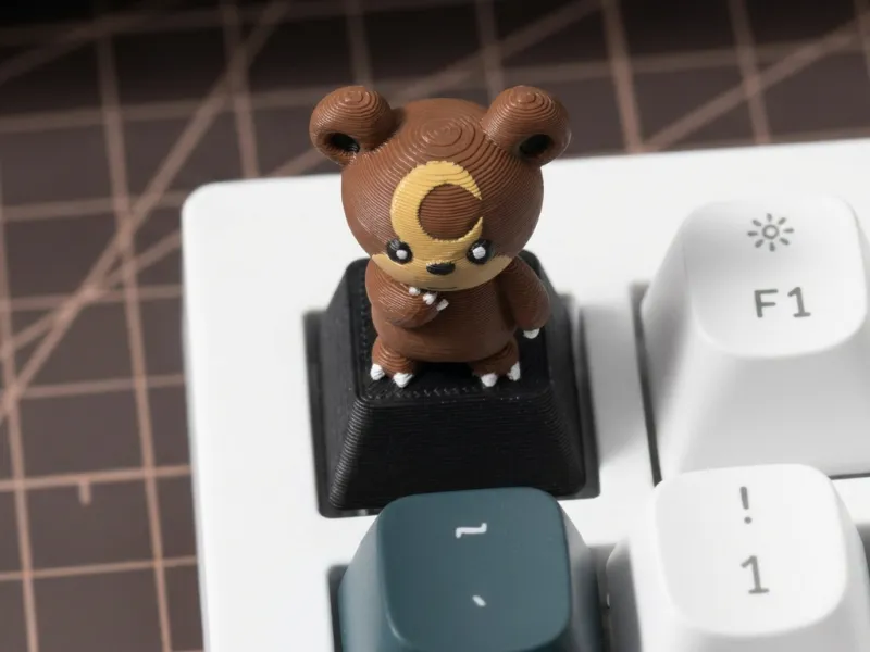 Teddiursa – Pokémon mechanische toetsenbordtoetsenkap