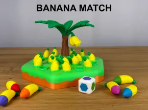 Banana Match Memory Game