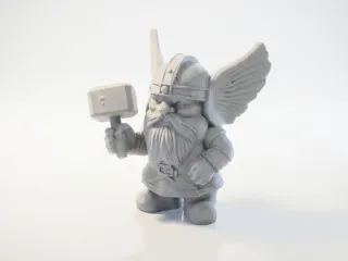 Thor Gnome Marvel Figurine 3D Printable