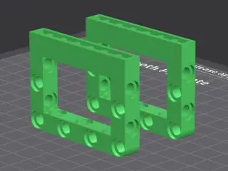 Lego Servo Motor Horizontal Mount