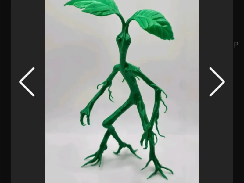 Bicho verde de animales fantásticos