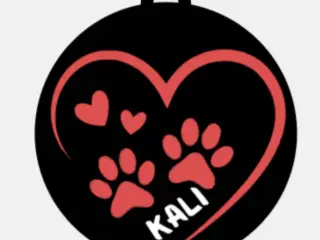 Keychain "kali" animal lovers