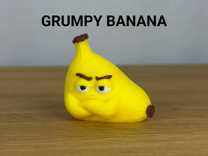 Grumpy Banana - Moody Bananas