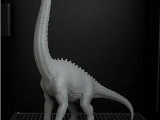 Brachiosaurus 3D statue
