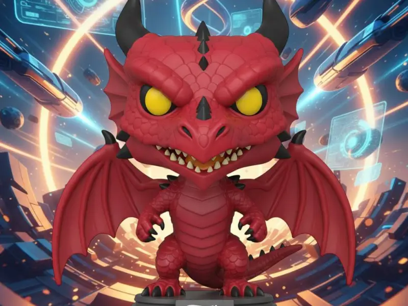 El Gran Dragón Rojo Figura Funko Pop