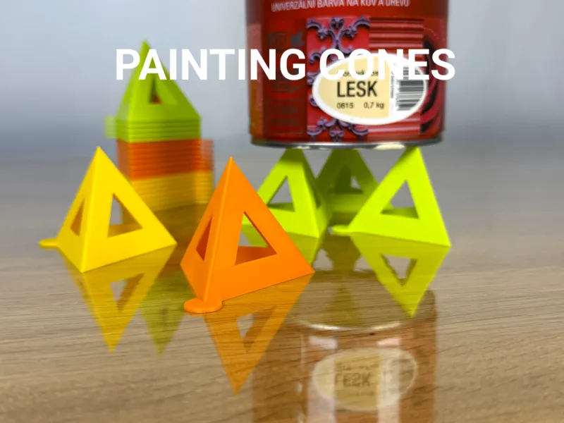 Painting Cones