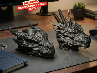 DRACONIS - PEN HOLDER + BOWL (SET) 🐉