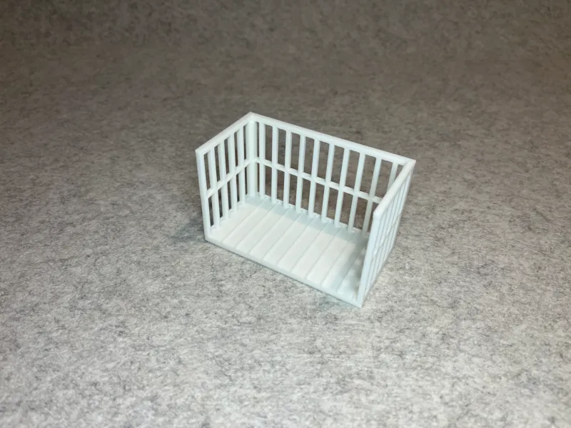 Dollhouse balcony miniature house