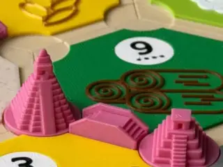 Catan Aztec Civilization Pieces (Test)