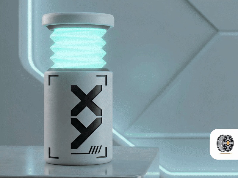 Axis | A Modern Futuristic Screwing Lamp | NO CFS