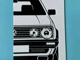 VW GTI art