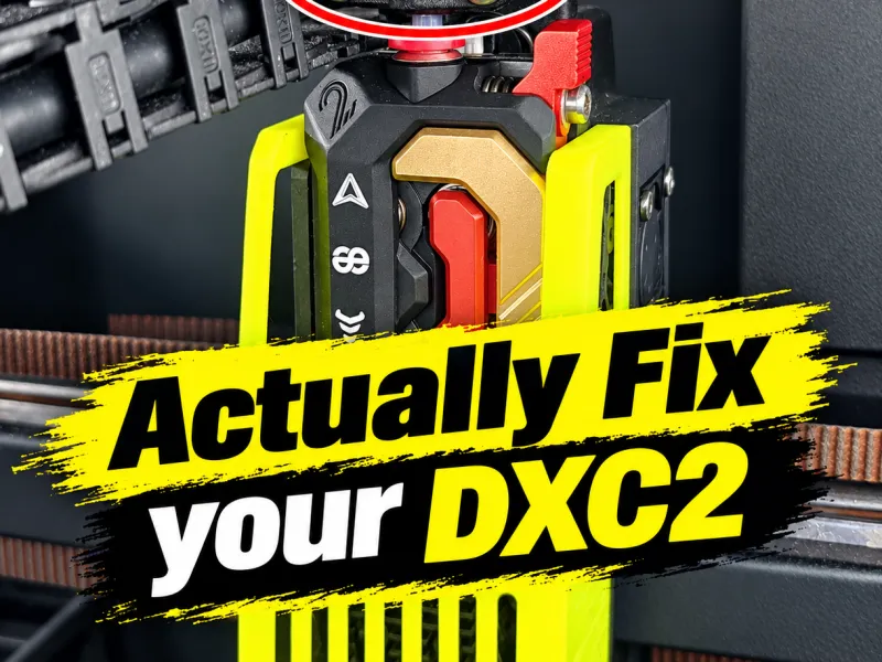 ACTUALLY FIX your DXC2! K2 Bearing Rotating PTFE Support