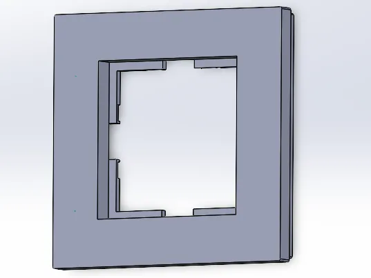 Glow-in-the-Dark Light Switch & Outlet Frame viko