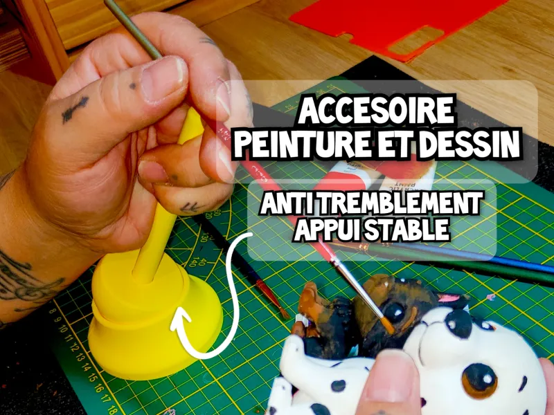 ACCESOIRE PEINTURE & DESSIN 🖌️🎨✏️ ( stop tremblement )