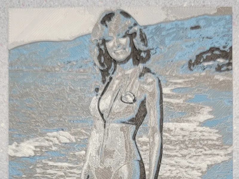 Farrah Sunburn AI version