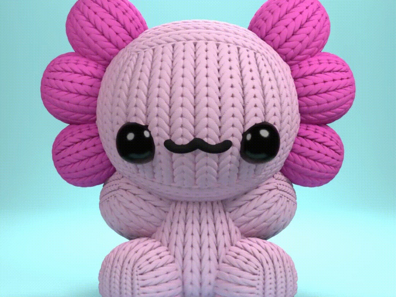 axolotl de punto