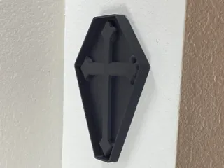 Coffin Cross Decor