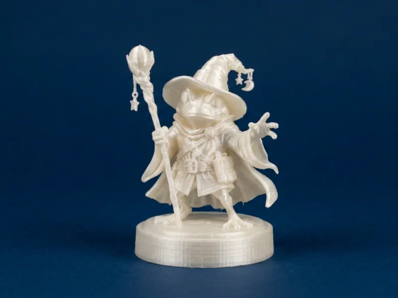 Wizard Frog Figurine