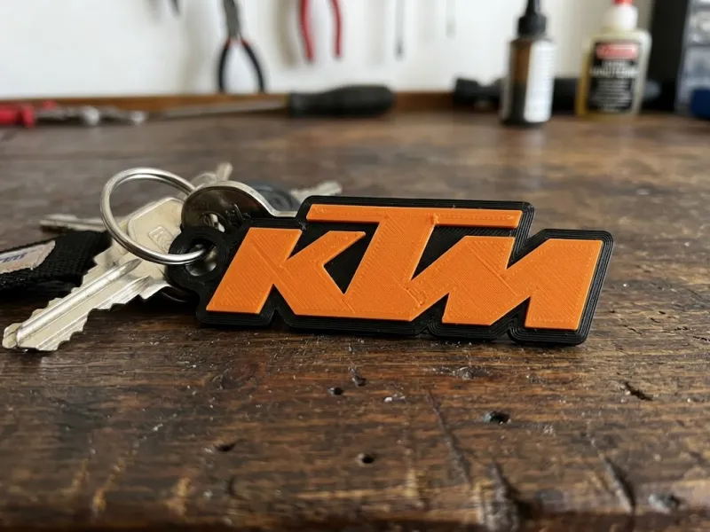 Portachiavi KTM 3D 🏍️