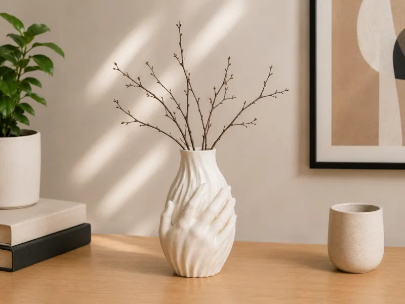 Flowing Embrace Vase