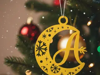 christmas ornaments luna ABC