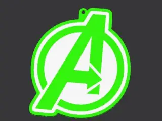 Keychain Vingadores da Marvel