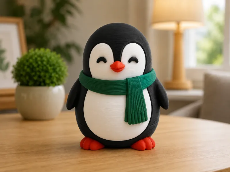 penguin cute modal