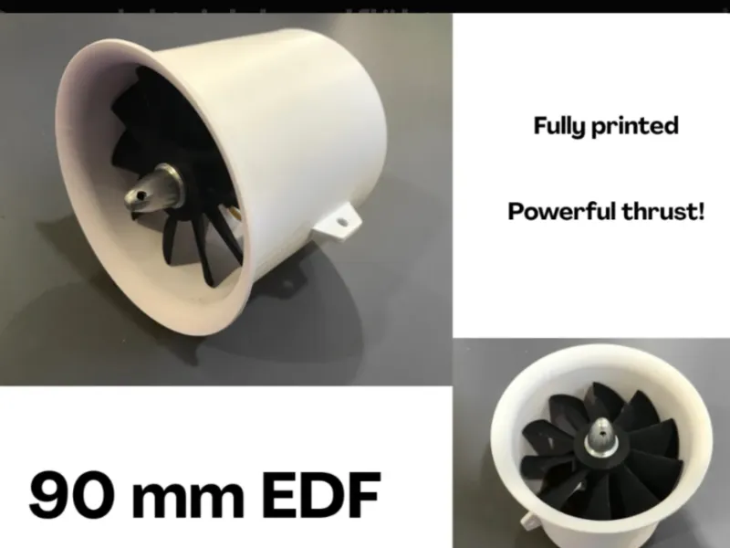 90mmedf rc propeller jet