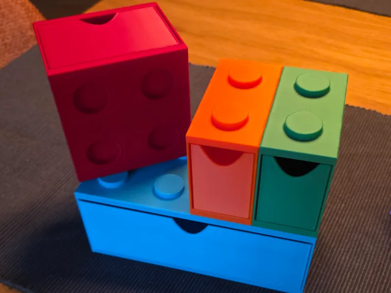 BizziBox – Modular Brick-Inspired Drawer System