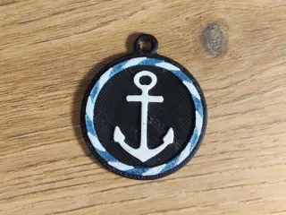 Anchor keychain