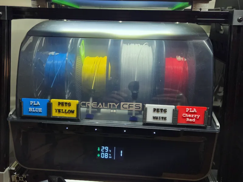 CFS için Filament Etiket Sistemi