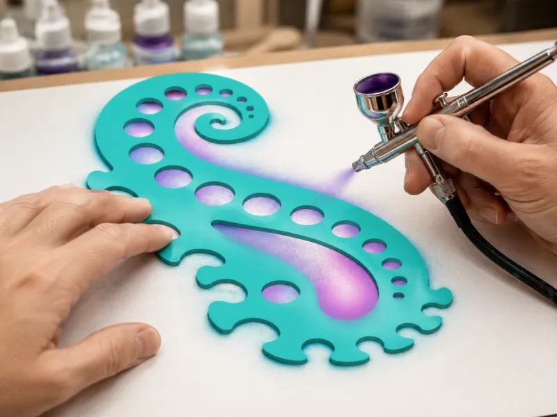 Tentacle Stencil