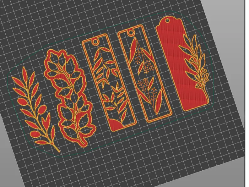 bookmark leaf