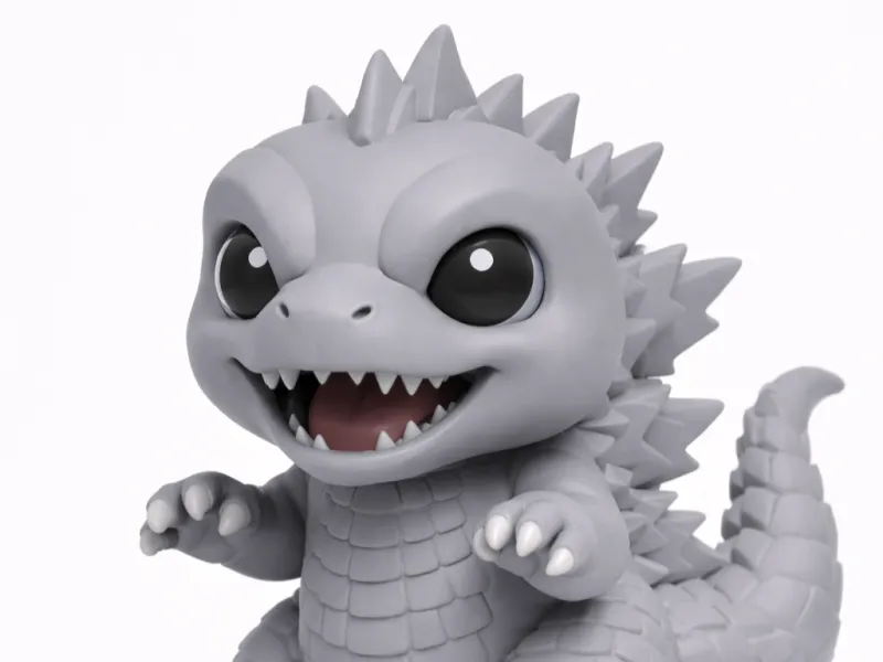 Cute Chibi Goodzilla