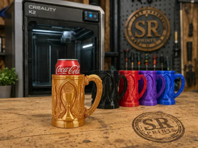 Can Holder Chalice Styled Mug/Cup