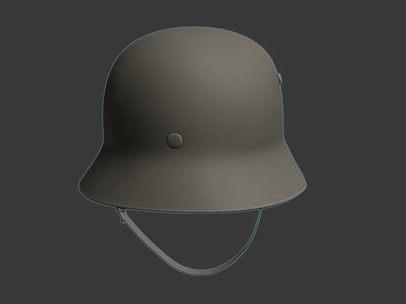 Stahlhelm Combat Helmet 3D Printable Model