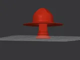 Sombrero Drill Instructor con soporte-0