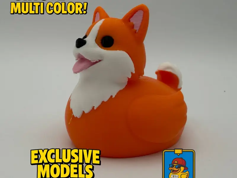 Corgi Jeep Duck