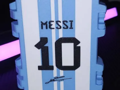 Logo Messi Argentinien Trikot