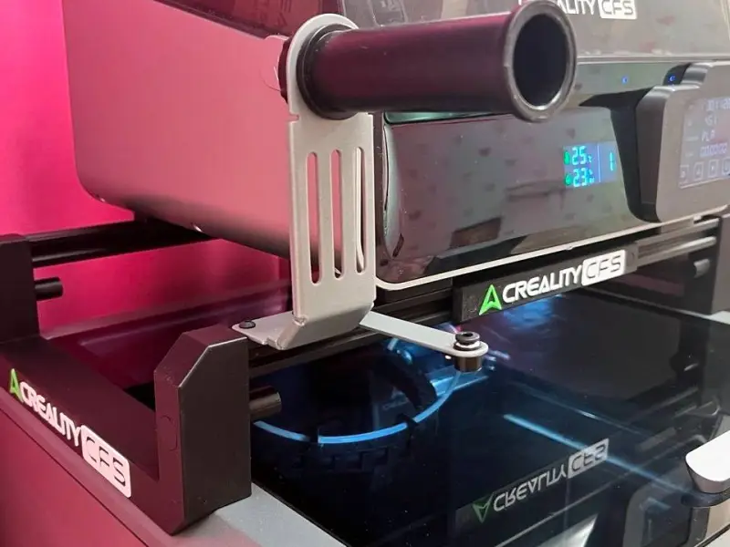 CFS riser K2 + suporte de carretos TPU
