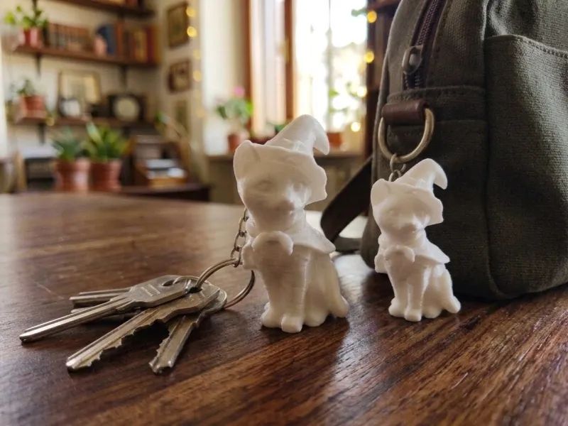Magician Cat (Keychain and Bag Charm)