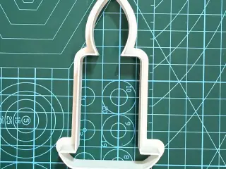 Christmas Candle Cookie Cutter