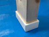 2×4の机の足カバー-0