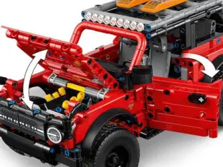 lego bronco wall mount 42213