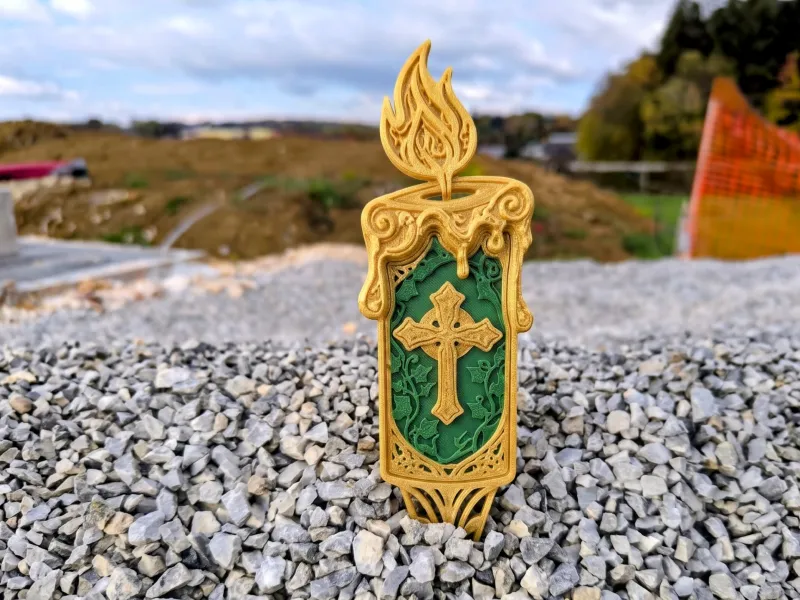 The Eternal Light 2: Printable Memorial Candle
