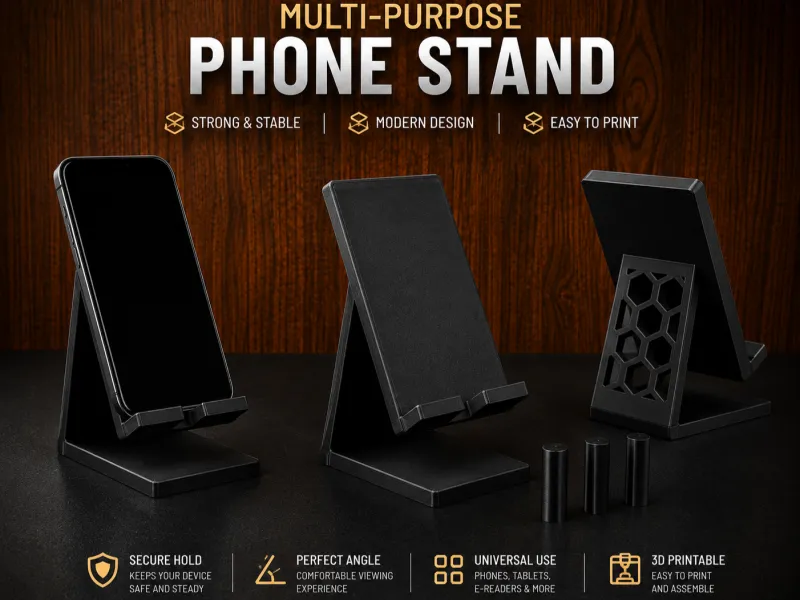 Supporto per cellulare e auricolari wireless