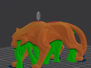 Panther decoration